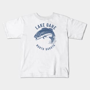 Lake Oahe North Dakota Kids T-Shirt